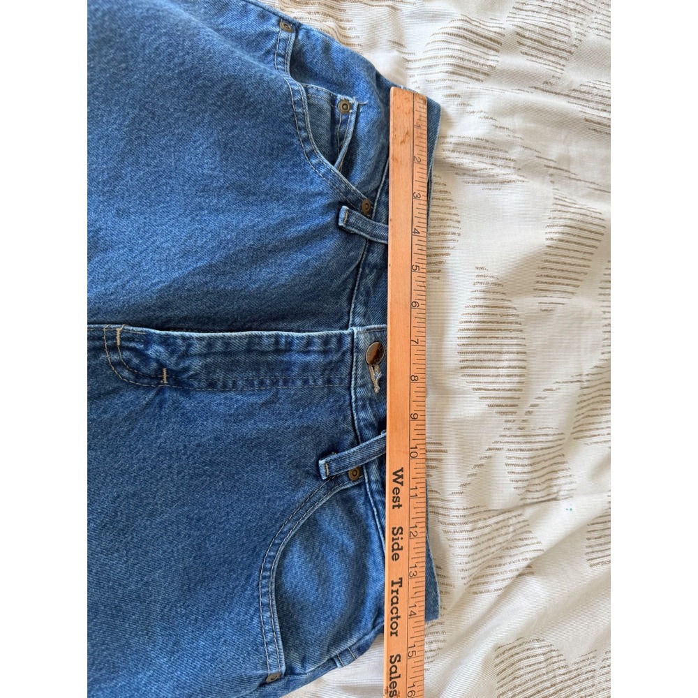 Riders by Lee Relaxed Fit Straight Leg Jeans Medium Wash Denim High Rise 30x30 - Picture 4 of 8